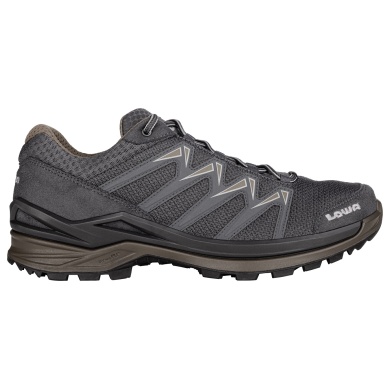 Lowa Wander-Travelschuhe Innox Pro Low GTX (All-Terrain, Synthetik/Textil, wasserdicht) 2024 graphitgrau/stein Herren